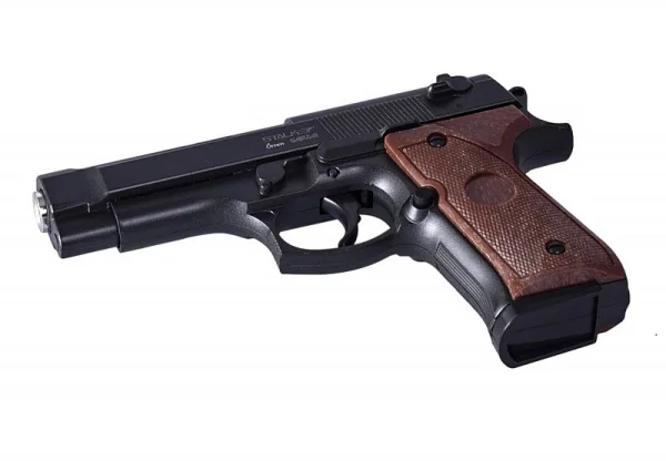 Пневматический пистолет Stalker SA92M Spring (Beretta 92) к.6мм, черный